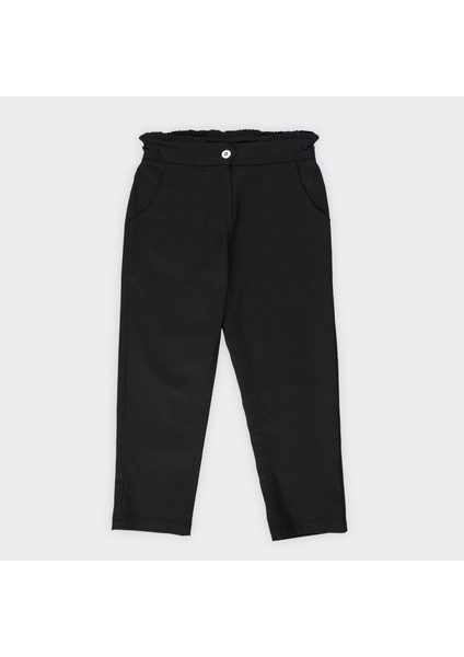Kemeri Fırfır Detaylı Pantolon