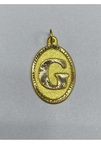 14 Ayar Altın G Harfi Zincirli Kolye fırsatları
