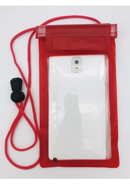 Kırmızı Stil Su Sporları Kılıf Kapak Sızdırmazlık Cep Telefonu Paketi Para Kişisel Eşyalar Çanta Açık Deniz Balıkçılık Için Açık Deniz Su Geçirmez Kılıf (Yurt Dışından)