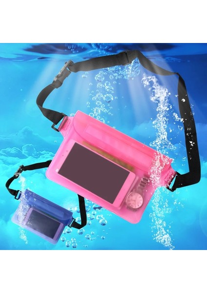 Açıkmavi Tarzı Su Geçirmez Yüzme Çantası Kayak Drift Dalış Omuz Bel Paketi Çanta Sualtı Cep Telefonu Çantaları Plaj Tekne Sporları Için Kılıf Kapak (Yurt Dışından) fiyatları