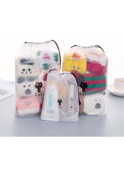 2-S Tarzı Ipli Yüzme Çantaları Şeffaf Plaj Saklama Çantası Su Geçirmez Kuru Giysiler Aile Açık Seyahat Taşınabilir Aksesuarlar (Yurt Dışından) indirimleri