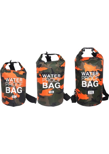 20L Tarzı Su Geçirmez Yüzme Çantası Kuru Çuval Pvc Su Geçirmez Kuru Çanta Çuval Kayaking Nehir Yürüyüşü Şamandıra Yelkenli Sırt Çantası Sürüklenen Rafting Çantası (Yurt Dışından)