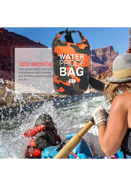 20L Tarzı Su Geçirmez Yüzme Çantası Kuru Çuval Pvc Su Geçirmez Kuru Çanta Çuval Kayaking Nehir Yürüyüşü Şamandıra Yelkenli Sırt Çantası Sürüklenen Rafting Çantası (Yurt Dışından)