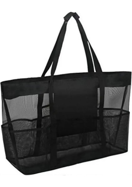 1 Adet Tarzı Yaz Büyük Plaj Çantası Havlular Için Örgü Dayanıklı Plaj Çantaları Oyuncaklar Için Su Geçirmez Iç Çamaşırı Cep Plaj Çantası (Yurt Dışından) fiyatları