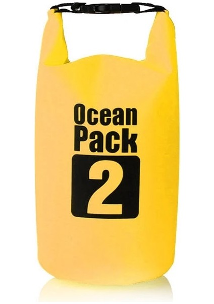 2l Sarı Stil 2l Suya Dayanıklı Suya Dayanıklı Kuru Çanta Çuval Depolama Paketi Kılıfı Yüzme Açık Kano Kano Nehir Yürüyüşü Teknecilik (Yurt Dışından)
