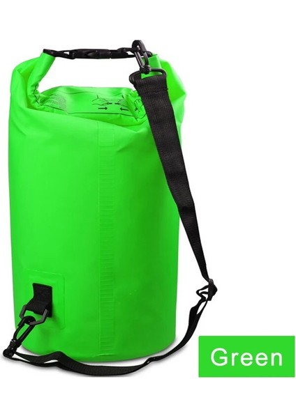 10L Yeşil Stil 3l 5l 10L 15L Su Geçirmez Kuru Çanta Pvc Kelepçe Net Suya Dayanıklı Yüzme Saklama Çantası Paketi Çuval Rafting Kayaking Kamp (Yurt Dışından) fırsatları