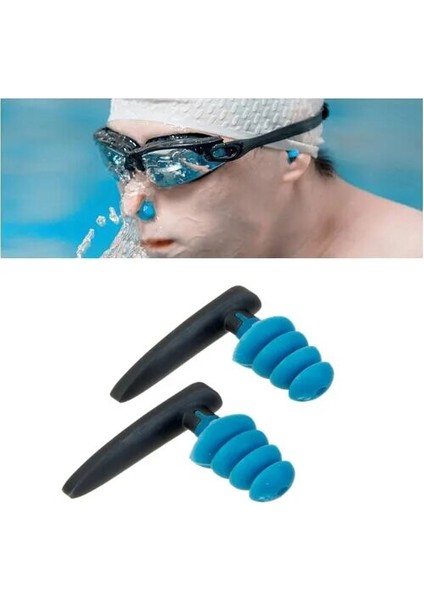 Pvc Su Geçirmez Yumuşak Yüzme Dalış Kulak Tıkacı Eğitim Kulak Tıkaçları Aracı Yüzmek Için Mavi Dalış Havuzu Aksesuarı (Yurt Dışından) fiyatları