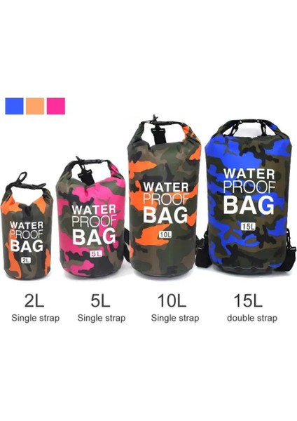 Koyu Mor Tarzı 2L-30L Suya Dayanıklı Suya Dayanıklı Kuru Çanta Çuval Saklama Paketi Kılıfı Yüzme Açık Hava Kanosu Kano Nehir Yürüyüşü Tekne Gezisi (Yurt Dışından) fiyatları