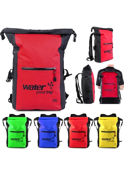 Yeşil Stil Katlanabilir Su Geçirmez Kuru Sırt Çantası Açık Spor Kamp Yürüyüş Rafting Dalış Yüzme Balıkçılık Çanta Seyahat Depolama Çuval (Yurt Dışından) modelleri