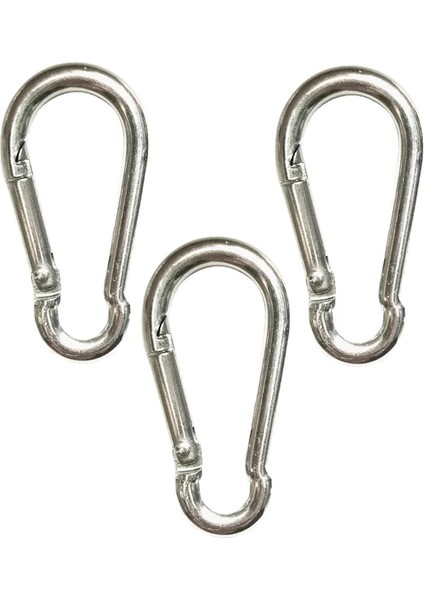 3pc Tarzı Tüplü Dalış Paslanmaz Çelik Karabina Klipsi Deniz Sınıfı Kürek Tekneleri Kayık Yaylı Kanca Yaylı Yaylı (Yurt Dışından)