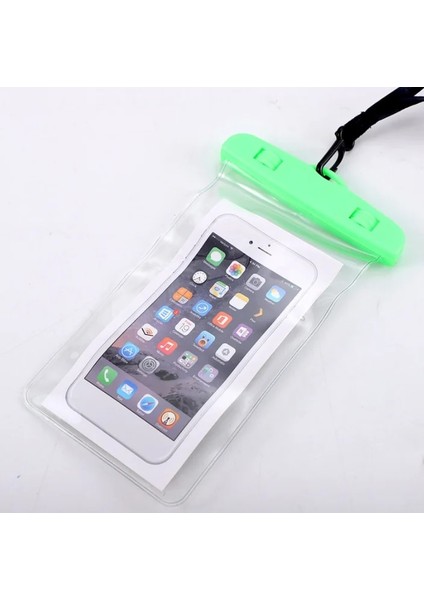 Yeşil Renk Stili Kayışlı Sızdırmazlık Suya Dayanıklı Telefon Çantaları Çantayı Koruyun Kuru Kese Koruyucu Kılıf Örtüsü 3. -Mart Telefon Yüzme Çantaları (Yurt Dışından)