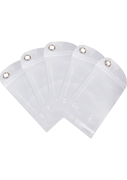 Beyaz-5 Adet Tarzı Wimming Sörf Su Geçirmez Çanta Açık Rafting Sürüklenen Telefon Kartı Cep Telefonu Cep Telefonu Için Kuru Çanta Kimlik Kartı (Yurt Dışından)