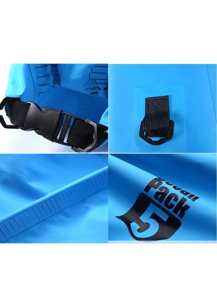 Lake BLUE-20L Stili L Açık Su Geçirmez Yüzme Çantası Pvc Yüzer Kuru Çanta Rafting Tekne Saklama Çantası Ayarlanabilir Askı Kancalı (Yurt Dışından) fırsatları