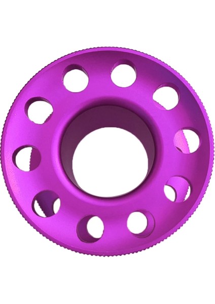 Mor Tarzı Dalış Makarası Makarası Alüminyum Alaşımlı Tüplü Dalış Boş Parmak Makarası Kılavuz Hattı Makara Dalgıç Dişli Tüplü Dalış (Yurt Dışından)