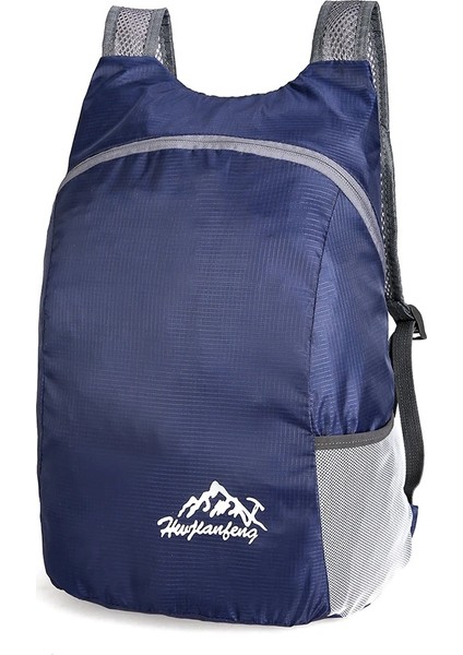 Lacivert Tarzı Taşınabilir Hafif Sırt Çantası Katlanabilir Açık Seyahat Su Geçirmez Sırt Çantası Spor Seyahat Kamp Yürüyüş Sırt Çantası Erkekler Kadınlar Için (Yurt Dışından)