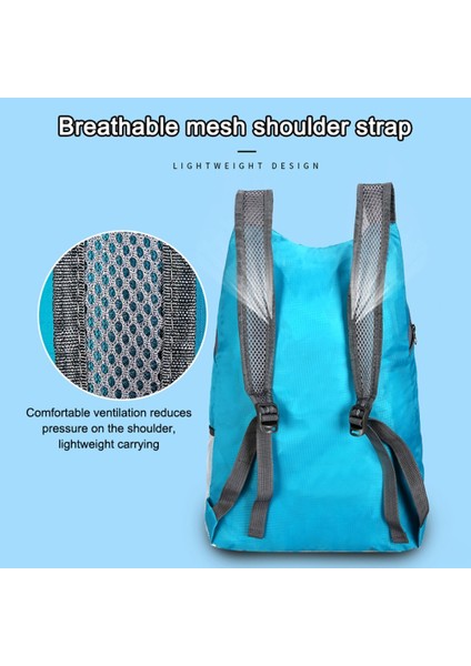 Lacivert Tarzı Taşınabilir Hafif Sırt Çantası Katlanabilir Açık Seyahat Su Geçirmez Sırt Çantası Spor Seyahat Kamp Yürüyüş Sırt Çantası Erkekler Kadınlar Için (Yurt Dışından) fiyatları