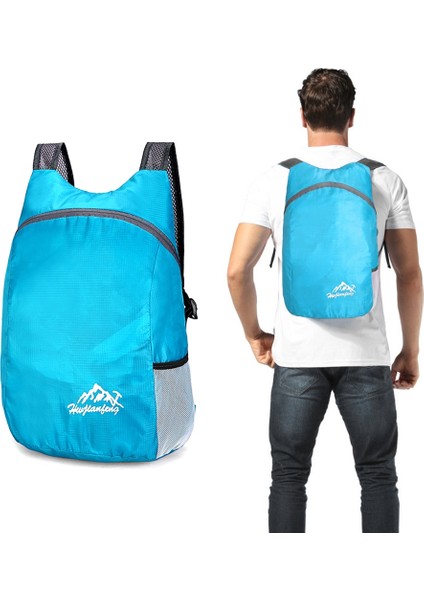 Lacivert Tarzı Taşınabilir Hafif Sırt Çantası Katlanabilir Açık Seyahat Su Geçirmez Sırt Çantası Spor Seyahat Kamp Yürüyüş Sırt Çantası Erkekler Kadınlar Için (Yurt Dışından) fırsatları