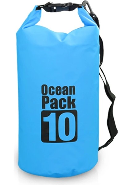 Açık Sarı Stil 10L 15L 20L 30L Açık Su Geçirmez Kuru Sırt Çantası Su Yüzen Çanta Rulo Üst Çuval Kayaking Için Rafting Teknecilik Nehir (Yurt Dışından)
