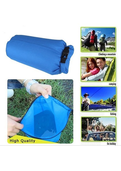 No.6 Tarzı 8l Naylon Taşınabilir Su Geçirmez Kuru Çanta Teknecilik Için Kese Kano Balıkçılık Rafting Yüzme Kamp Rafting Sup Snowboard (Yurt Dışından)