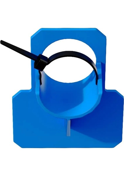 Mavi Stil 1 Adet Havuz Hortumu Tutacağı mm Hortum Tutacağı 2x Kablo Bağı ile Çıkış, 1x Viskon Tutkal Yüzme Havuzu Boru Tutacağı (Yurt Dışından)