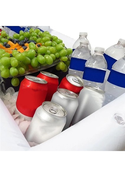 Bir Stil Yazın Parti Şişme Salata Barı Büfe Havuz Şişme Buz Kovası Açık Yüzme Havuzu Içecek Şamandıra Tutucu Gıda Malzemeleri Oyuncak Standı (Yurt Dışından) indirimleri
