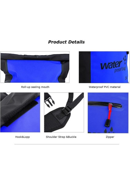 Yeşil Stil 25L Su Geçirmez Kuru Sırt Çantası Spor Kano Kayık Sörf Sırt Çantası Saklama Çantası Erkek Kadın Yüzme Spor Plaj Okyanus Çantası (Yurt Dışından) indirimleri