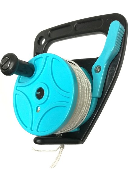 150FT Beyaz Çizgi Stili 150FT 272FT Tüplü Dalış Enkaz Makarası Makara Parmak Çizgisi Makaraları Mağara Makarası Saplı Şnorkel Sualtı Su Sporları Dişli (Yurt Dışından)