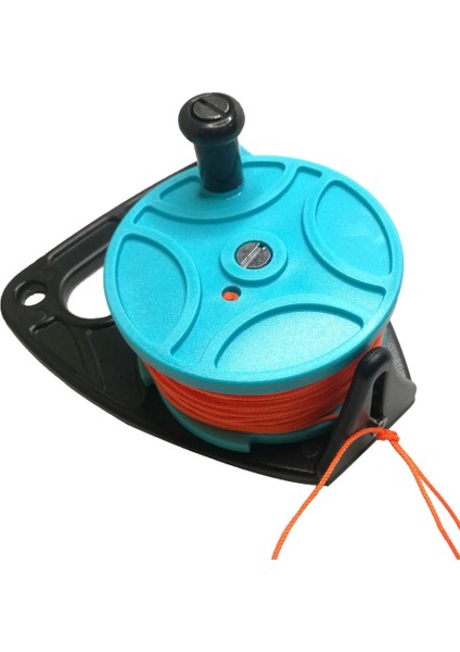 150FT Beyaz Çizgi Stili 150FT 272FT Tüplü Dalış Enkaz Makarası Makara Parmak Çizgisi Makaraları Mağara Makarası Saplı Şnorkel Sualtı Su Sporları Dişli (Yurt Dışından) modelleri