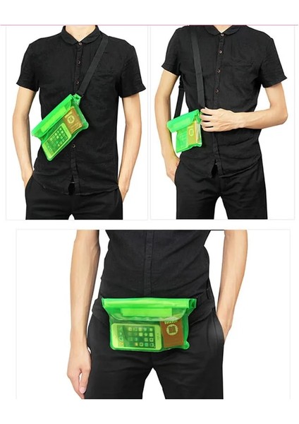 Açık Yeşil Tarzı Su Geçirmez Yüzme Çantası Sualtı Kuru Omuz Bel Paketi Drift Dalış Çantası Cep Kılıfı Kayak Suya Dayanıklı Cep Telefonu Çantası Kılıfı (Yurt Dışından) fiyatları