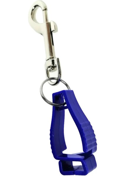 Tip 2 Mavi 1 Stil Dalış Bisiklete Binme Taşınabilir Eldivenler Kaleci Havlu Kask Koruma Geçmeli Kancalı Klips Tutacağı Taşıma (Yurt Dışından)