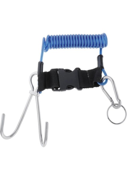 Pembe Tarzı Tüplü Dalış Paslanmaz Çelik Çift Resif Kancaları Spiral Sarmal Ipi Güvenlik Aksesuarları Ekipmanı Acil Durum Teçhizatı (Yurt Dışından) fiyatları