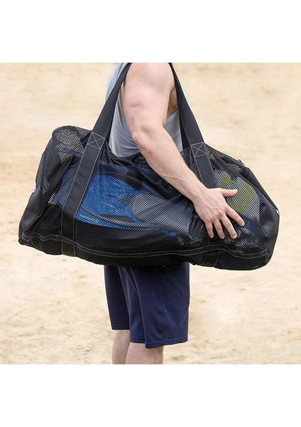 90X40X40CM Stili Taşınabilir Plaj Çantası Örgü Saklama Çantası Açık Parkı Tüplü Dalış Yüzme Oyuncaklar Çanta Havlu Giysi Organizatör Yüzme Saklama Çantası (Yurt Dışından) fırsatları