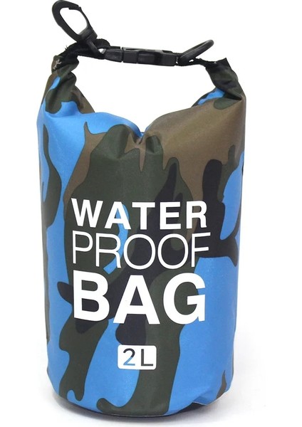 2l Gök Mavisi Stili Dikaril 2lll Açık Kuru Su Geçirmez Kuru Çanta Su Geçirmez Çuval Yüzen Dalış Rafting Nehir Okyanus Sırt Çantası Için Katlanabilir Çantalar (Yurt Dışından)