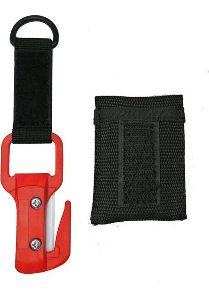 Turuncu 1pc Tarzı Seramik Bıçak Tüplü Dalış Tek Kenarlı Kesici Hattı Net Kablo Kesme Bıçağı Çift Kesimli Dalış Can Güvenliği Ekipmanları (Yurt Dışından)