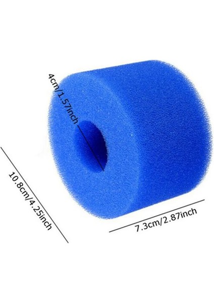 Mavi Stil Wimming Havuz Filtresi Su Pompası Filtre Pompası S1 Yıkanabilir Bio Foa x Uk Vı Lazy 'z Tipi Filtre' (Yurt Dışından) modelleri