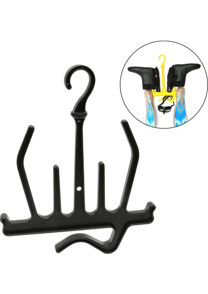 Siyah Stil Dayanıklı Dalış Askısı Deluxe Drenaj Askıları Sörf Kuru Giysi Yüzgeçleri Eldivenler (Yurt Dışından) modelleri