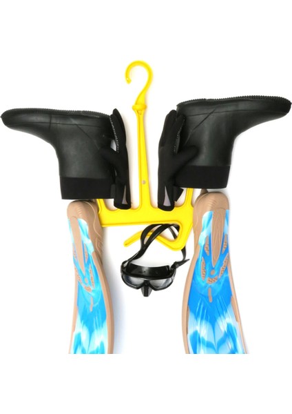 Siyah Stil Dayanıklı Dalış Askısı Deluxe Drenaj Askıları Sörf Kuru Giysi Yüzgeçleri Eldivenler (Yurt Dışından) fırsatları