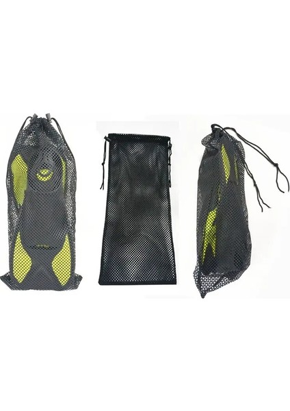 24X65CM Tarzı Örgü Çanta Ipli Çanta Naylon Nefes Alabilir Depolama Çuval Açık Dalış Dalış Yüzgeçleri Ayakkabı Kuru ve Islak Ayırma Aksesuarı (Yurt Dışından) indirimleri