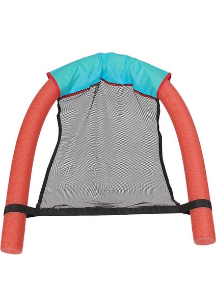 Kırmızı Stil Yüzme Yüzer Sandalye Havuz Çocuk Yetişkin Yatak Koltuk Su Şamandıra Halkası Hafif Plaj Halkası Erişte Net Bir Halka Havuz Aksesuarları (Yurt Dışından)