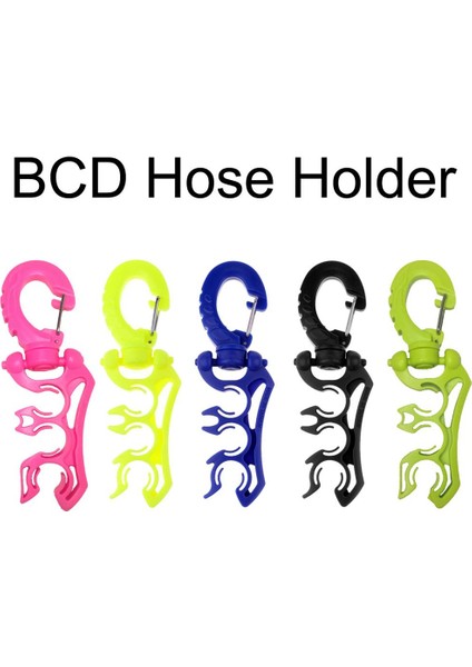 Yeşil Stil Tüplü Dalış Çift Regülatör Bcd Hortum Tutucu Ahtapot Tutucu Bcd Klips (Yurt Dışından)