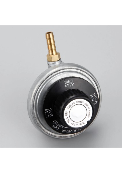 Propan Tankı Alçak Basınçlı Gaz Regülatörü Çıkışlı Dikenli Hortum Bağlantı Girişi Unef Bir Pound Propan Tankı Izgarası (Yurt Dışından)