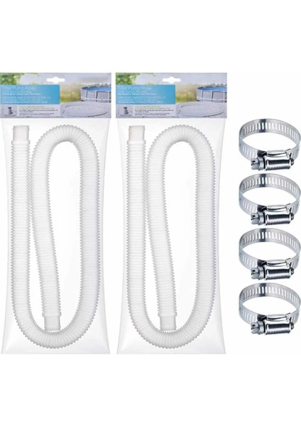 Sarı Stil Yüzme Havuzu Yedek Hortum Pompası Küvet Pompa Hortumu Filtre Pompası Sızdırmaz Dayanıklı, Intex Için Metal Kelepçe Yedek Aksesuar (Yurt Dışından) fiyatları