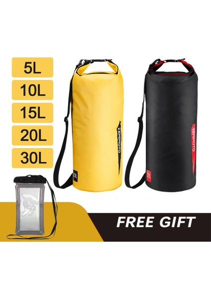 Sarı A 5l Stili Tpu Su Geçirmez Çanta Kuru Çanta 5l 10L 15L 20L 30L Açık Dalış Katlanabilir Plaj Yüzme Çantası Rafting Nehir Okyanusu Su Geçirmez Paketi (Yurt Dışından) fiyatları