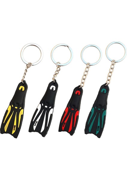 Yeşil Stil Dalgıç Fin Anahtarlık Anahtarlık Dalış Teması Anahtarlık Anahtarlık Charms (Yurt Dışından) fiyatları