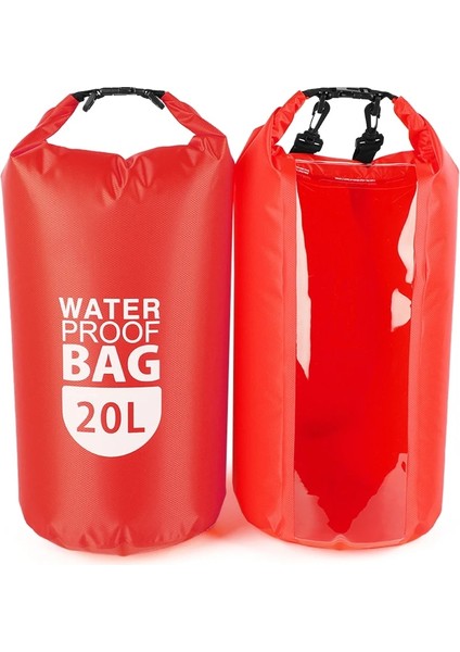 GR-20L Stili Su Geçirmez 10L 20L Kuru Çanta Pvc Yüzer Çanta Rulo Üst Saklama Torbaları Hafif Kuru Çuval Su Sporları Çanta Ekipmanları (Yurt Dışından)