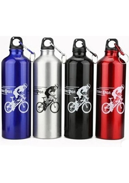 Kırmızı Stil 750ML Bisiklet Kamp Su Şişesi Bisiklet Doğa Sporları Alüminyum Alaşımlı Su Şişesi Taşınabilir Metal Spor Içecek Bardağı (Yurt Dışından) modelleri