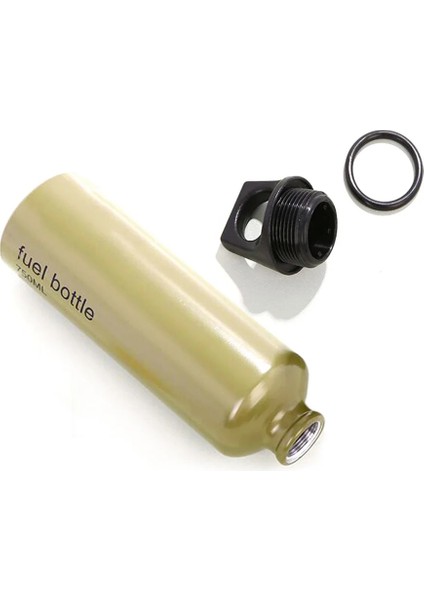 750 ml Stili Brs Alüminyum Yağ Yakıt Şişesi Açık Kamp Benzin Keresen Gaz Tankı Depolama Şişesi Sırt Çantasına Takılabilir Taşınabilir Yakıt Tankı (Yurt Dışından)