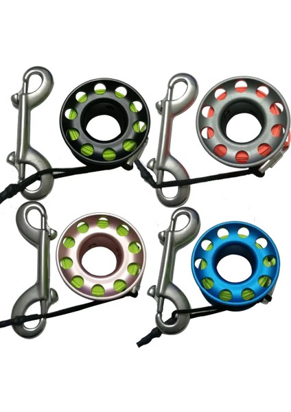 Altın 15M Yeşil Çizgi Stili Uba Dalış Makarası Parmak Makarası Cıvata Yaylı Kanca Alüminyum Alaşımsız Dalış Parmak Makarası Dalış Makarası (Yurt Dışından) fiyatları