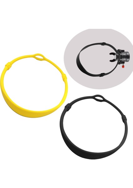 76CM Pembe 2pc Stili M Tüplü Dalış Silikon Regülatör Kolye Tutucu Esnek Ağızlık Regülatör Kolye Yüzük Ahtapot Tutucu (Yurt Dışından) fiyatları