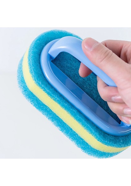 9,9 Milyon Stili Yüzme Havuzu Temizleme Fırçası Saplı El Sünger Fırça Plastik Duş Için Temizleme Fırçası Banyo Araba Deri (Yurt Dışından)